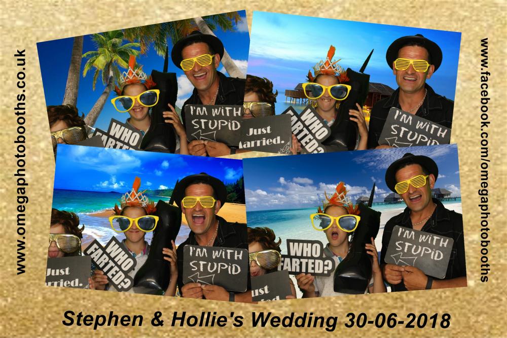 Stephen & Hollie's Wedding | View more photos from the event at gallery.omegaphotobooths.co.uk/u/OmegaPhotobooths/Stephen-Hollies-Wedding